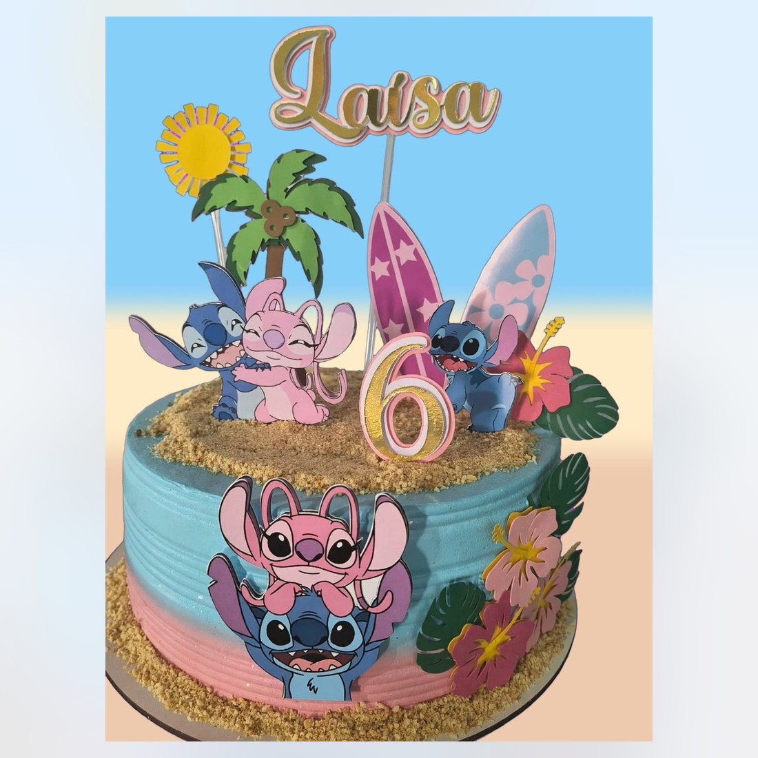 Bolo Temático Stitch
